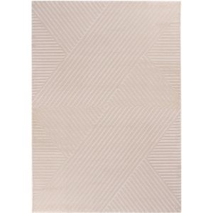 Modern Vloerkleed | Tapijt | Sahara | Lijnen | Beige | 200x290 cm