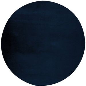 Heaven - Vloerkleed - Navy - Hoogpolig - 200x200 cm