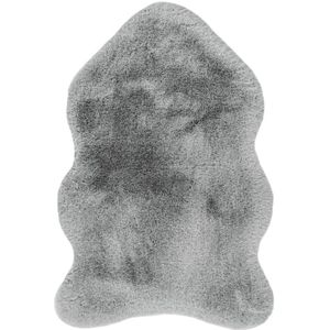 Organisch Vloerkleed | Tapijt | Heaven | Shape | Zilver | 60x90 cm