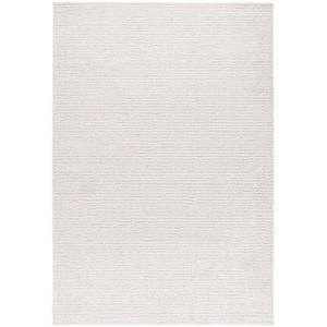 Hoogpolig Vloerkleed | Tapijt | Lotus | Strepen | Crème | 120x170 cm