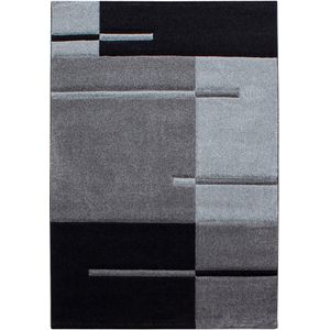 Modern Vloerkleed | Tapijt | Hawaii | Gestreept | Grijs | 160x230 cm