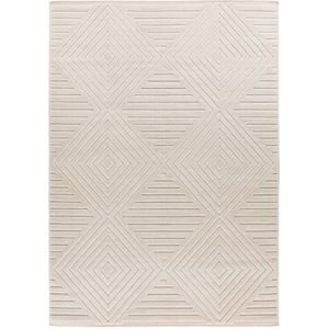 Scandinavisch Vloerkleed | Tapijt | Viva | Geometrisch | Crème | 200x290 cm