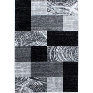 Ayyildiz - Parma - Vloerkleed - Zwart - 80x300 cm