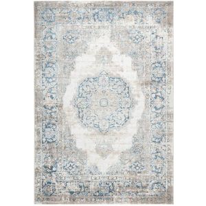 Vintage Vloerkleed | Tapijt | Paris | Blauw | 280x370 cm