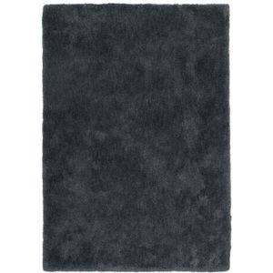 Hoogpolig Vloerkleed | Tapijt | Velvet | Antraciet | 200x290 cm