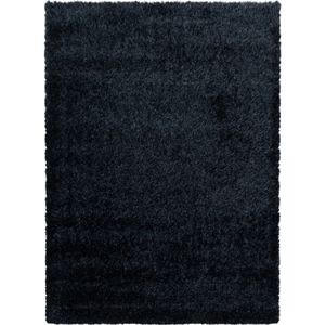 Shaggy Vloerkleed | Brilliant | Zwart | 200x290 cm