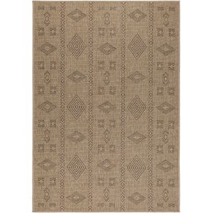 Buitenkleed - Dhaka Patronen - Zwart - 160x230 cm