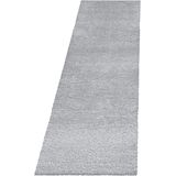 Shaggy Vloerkleed | Tapijt | Brilliant | Zilver | 80x250 cm