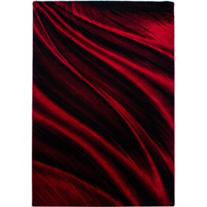 Modern Vloerkleed | Miami | Abstract | Rood | 140x200 cm