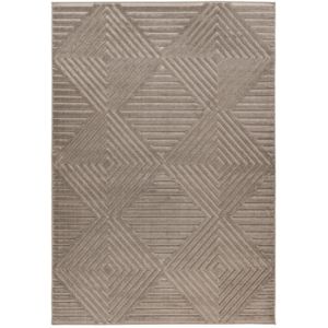 Scandinavisch Vloerkleed | Tapijt | Viva | Geometrisch | Zilver | 80x150 cm