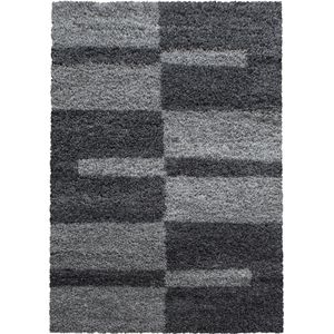 Shaggy Vloerkleed | Tapijt | Gala | Grijs | 120x170 cm