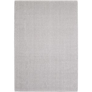 Laagpolig Vloerkleed | Tapijt | Loom | Zilver | 200x290 cm
