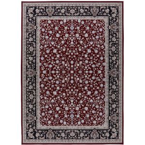 Wasbaar Vloerkleed | Dunya | Bloemen | Rood | 120x170 cm