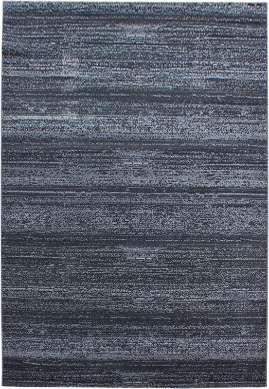 Laagpolig Vloerkleed | Tapijt | Plus | Gestreept | Grijs | 200x290 cm