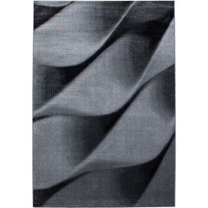 Modern Vloerkleed | Tapijt | Parma | Abstract | Zwart | 280x370 cm