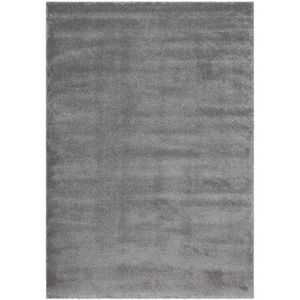 Hoogpolig Vloerkleed - Softtouch - Zilver - 120x170 cm