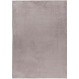 Zacht Hoogpolig Vloerkleed | Tapijt | Pouffy | Beige | 160x230 cm