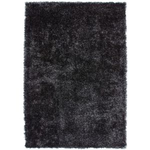 Shaggy Vloerkleed - Twist - Antraciet - 200x290 cm