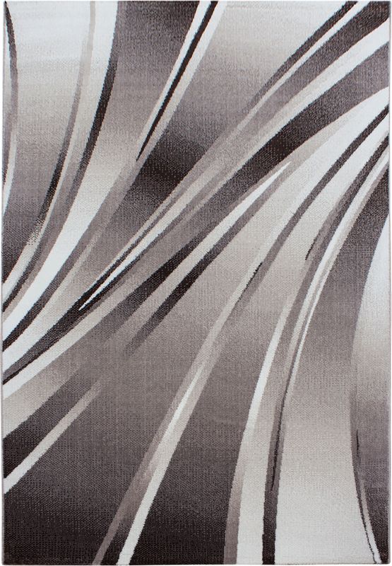 Modern Vloerkleed | Tapijt | Parma | Gestreept | Bruin | 160x230 cm