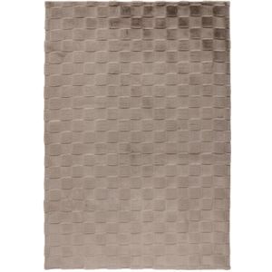 Zacht Hoogpolig Vloerkleed | Tapijt | Soul | Taupe | 160x230 cm