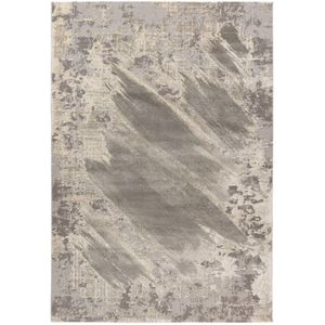 Modern Vloerkleed - Monet Paint - Zilver - 160x230 cm