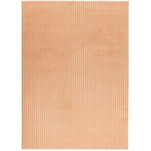 Hoogpolig Vloerkleed | Tapijt | Plush | Peach | 160x230 cm