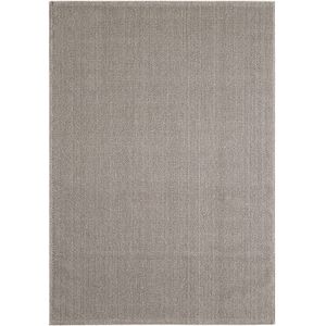 Rond Laagpolig Vloerkleed | Tapijt | Loom | Bruin | 200x200 cm
