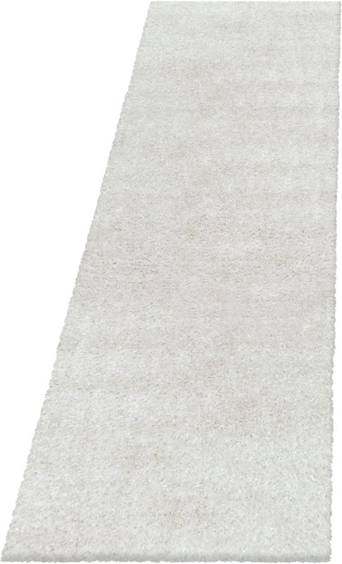 Shaggy Vloerkleed | Tapijt | Brilliant | Nature | 80x250 cm