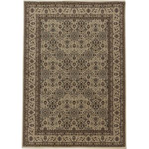 Perzisch Vloerkleed | Tapijt | Kashmir | Bloemen | Beige | 200x290 cm