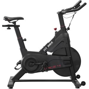 FitBike Race 4 - Indoor Cycle - Fitness Fiets - Incl. Trainingscomputer - Bluetooth koppeling - V-Belt