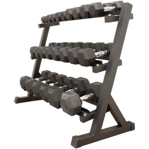 Opbergsysteem - Focus Fitness - Dumbbell Rack 3 lagen