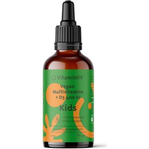 Multivitamine - Kinder + D3 Druppels - Vloeibare Multivitamine - 50 of 100 ML
