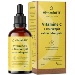 Vitamine C druppels met druivenpit extract (OPC)