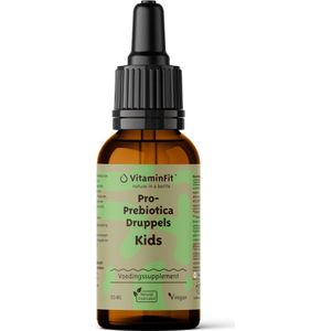 Probiotica Druppels - Voor Kinderen - 100% Natuurlijk - Met Prebiotische Vezels