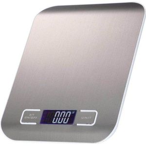 Digitale Keukenweegschaal - Keukenweegschaal - Tot 5KG - LCD Scherm - Inclusief batterijen
