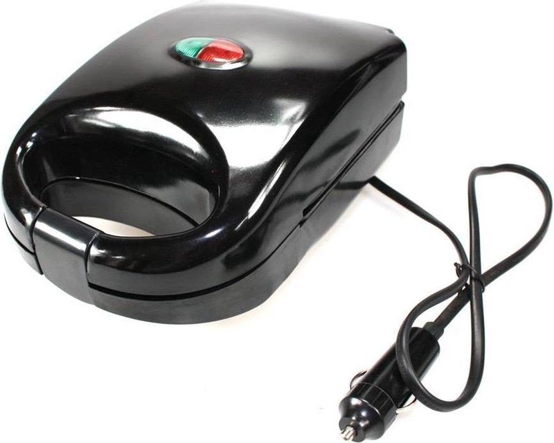 All Ride - Tosti IJzer - Zwart - 120W - Non-Stick