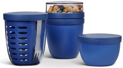 Mepal Promoset pot-range ellipse 3-teilig - vivid blue