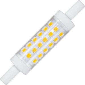 R7s - LED Lamp - 78mm - 5W - Dimbaar - Warm Wit