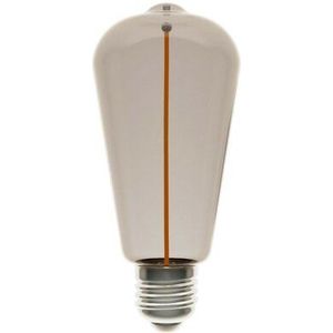 LED Rookglas Magnetische Gloeilamp Deco Lijn Edison ST64 2,2W 60Lm E27 1800K - F03