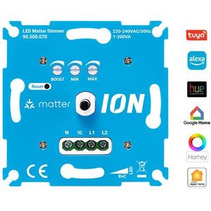 MATTER TRIAC LED DIMMER | 0.3-200 Watt | ION INDUSTRIES
