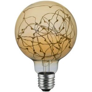 LED Globe G95 Gloeilamp - Duizend Lichten Goud 2W E27 2000K