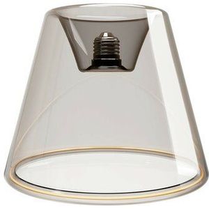 LED Rookglas Gloeilamp Ghost Lijn Inbouw Kegel 6W 400Lm E27 1900K Dimbaar - G11