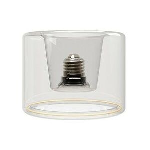 LED Helder Gloeilamp Ghost Lijn Inbouw Donut 120x90 6W 500Lm E27 2200K Dimbaar - G03