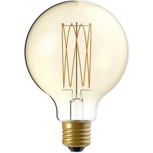 LED Gouden Gloeilamp Carbon Lijn Filament Kooi Globe G95 7W 640Lm E27 2700K Dimbaar - C55