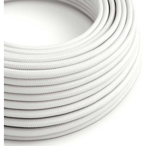 Strijkijzersnoer Wit - viscose | 50M
