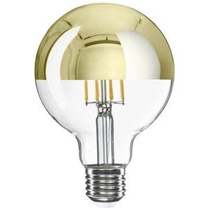 LED Gouden Halve Bolvormige Gloeilamp G95 7W 650Lm E27 2700K Dimbaar - A14