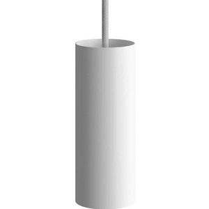 Metalen spotlamp E14 mat wit