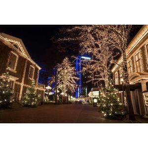 Boomverlichting set - 63 meter met 420 lampen - Warm wit