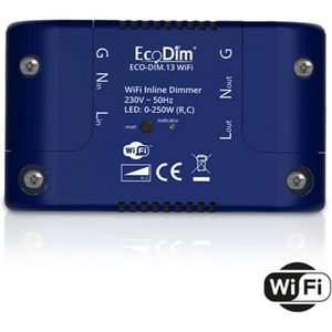 ECODIM | Inline LED Dimmer | 250W | WiFi | Tuya | Smart Life