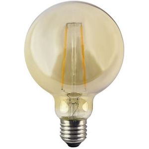 LED Globe Bol E27 2W 2200K Goud (G95) | Dimbaar